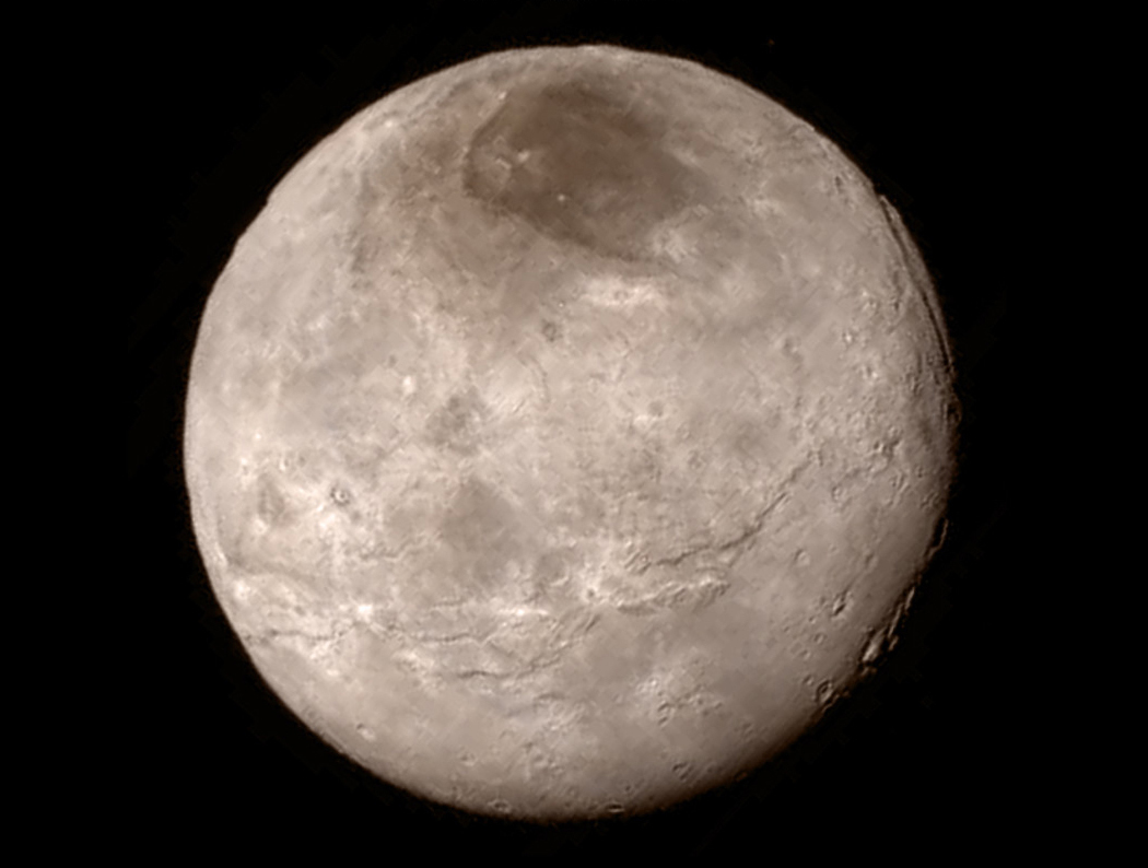 Image de Charon réalisée le 13 juillet 2015.