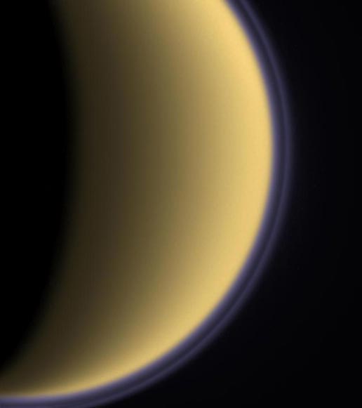 Titan, plus grand satellite de Saturne